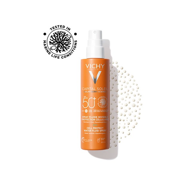 VICHY - Capital Soleil Cell Protect Water Fluid Spray SPF50+ | 200ml