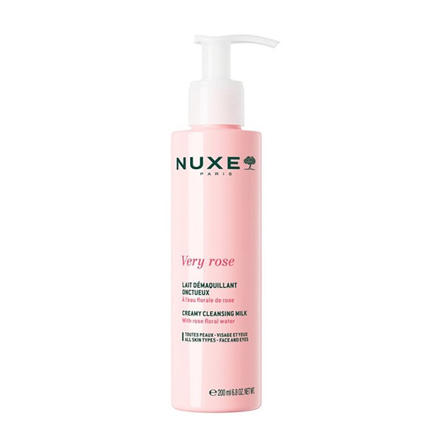 Nuxe Very Rose Γαλάκτωμα Καθαρισμού & Ντεμακιγιάζ 200ml