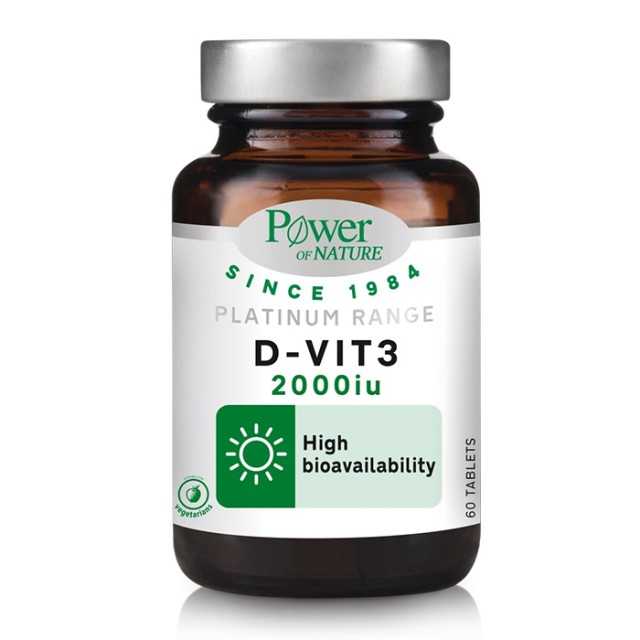 Power Health Classics Platinum Range D-Vit3 D3 2000iu 60tabs