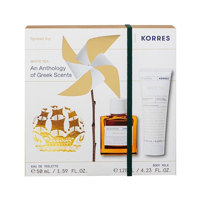 Korres Promo Pack White Tea Άρωμα 50ml & White Tea Γαλάκτωμα Σώματος 125ml
