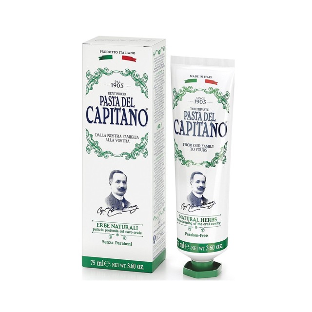 PASTA DEL CAPITANO - Natural Herbs | 75ml