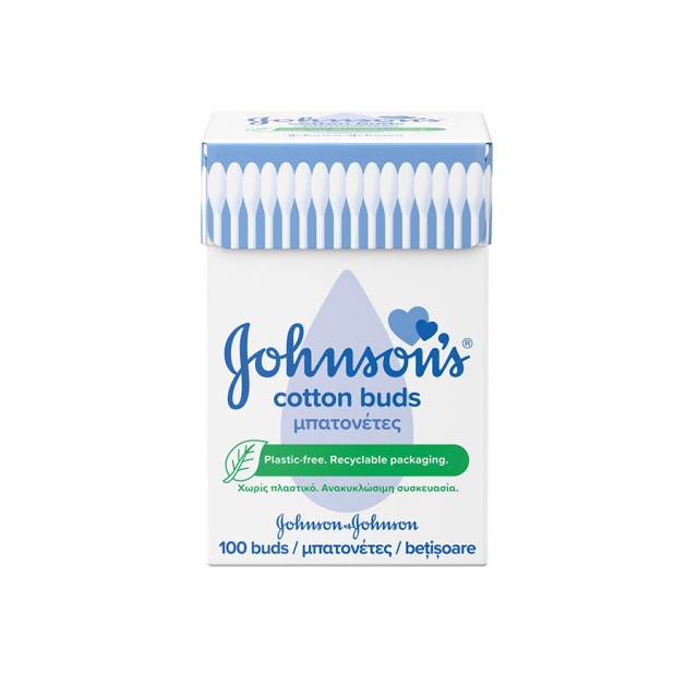 JOHNSON & JOHNSON - Cotton Buds Μπατονέτες | 100τμχ