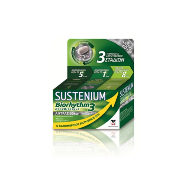 MENARINI - Sustenium Biorhythm 3 Man 60+ | 30 tabs