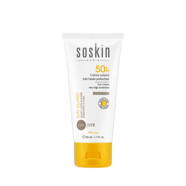SOSKIN - Sun Guard Face Sun Cream Very High Protection SPF50+ Fluid texture | 50ml