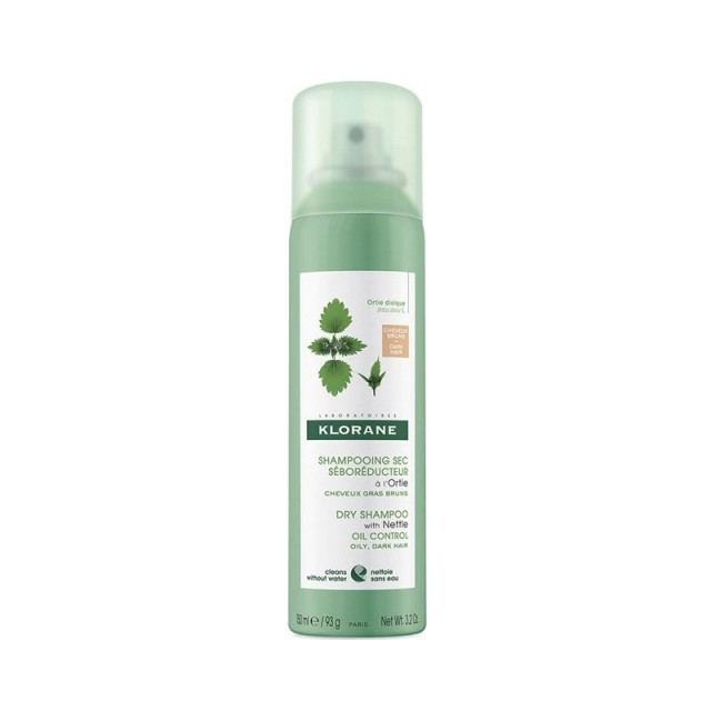 KLORANE - Dry Shampoo with Nettle brown to dark hair | 150ml