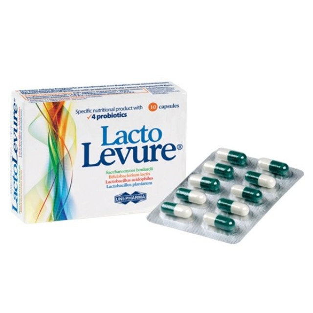UNI PHARMA - Lacto Levure 4 Προβιοτικά | 10caps