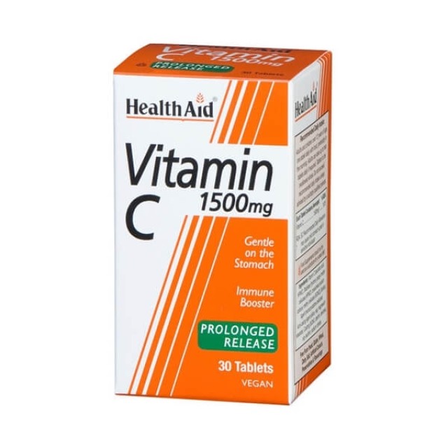 HEALTH AID  - Vitamin C 1500mg Prolonged Release | 30tabs