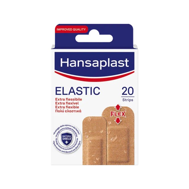 HANSAPLAST - Elastic Extra Flexible Επιθέματα για Πληγές | 20strips