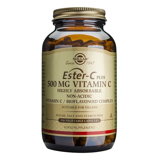 Solgar Ester-C Plus 500mg Vitamin C 250veg.caps