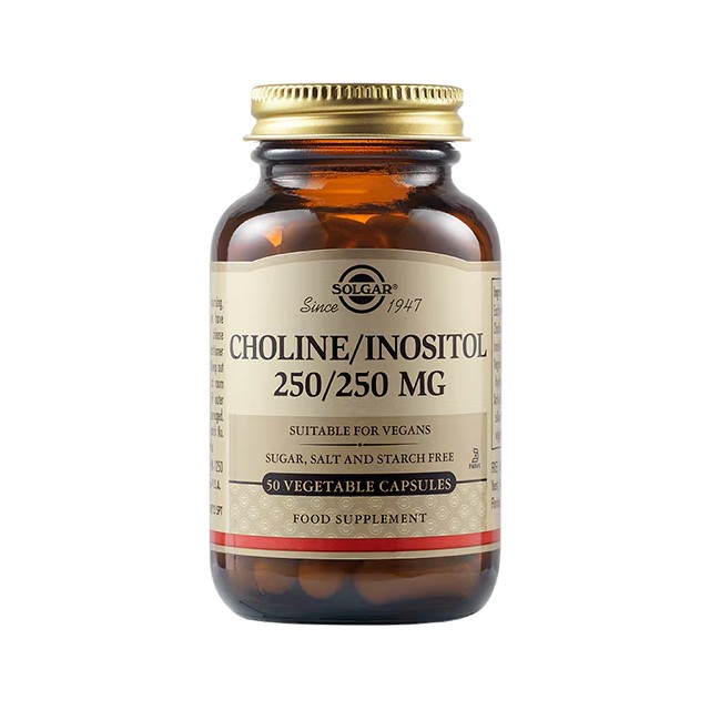Solgar Choline Inositol 250/250mg 50veg.caps