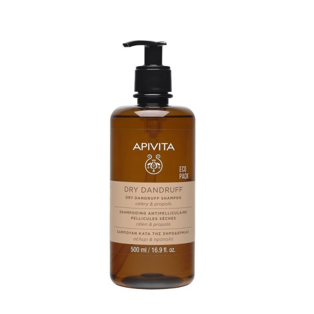 APIVITA - Dry Dandruff Σαμπουάν με σέλερι & πρόπολη | 500ml