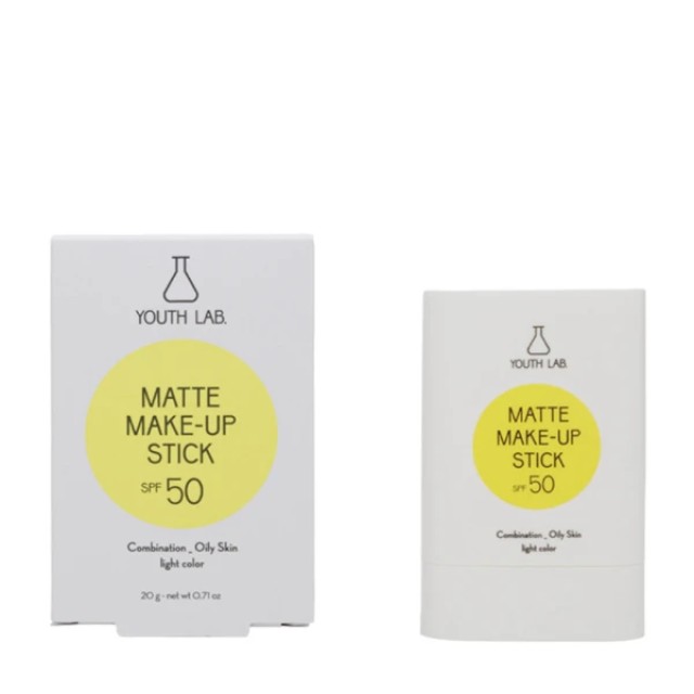 Youth Lab. Matte Make-Up Stick Light Color SPF50, 20g