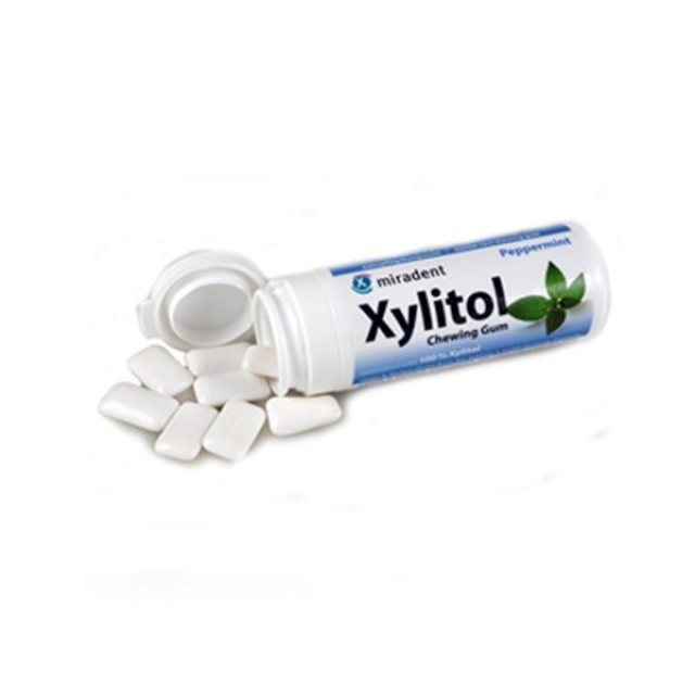 EUROMED - Miradent Xylitol Μέντα | 30τμχ