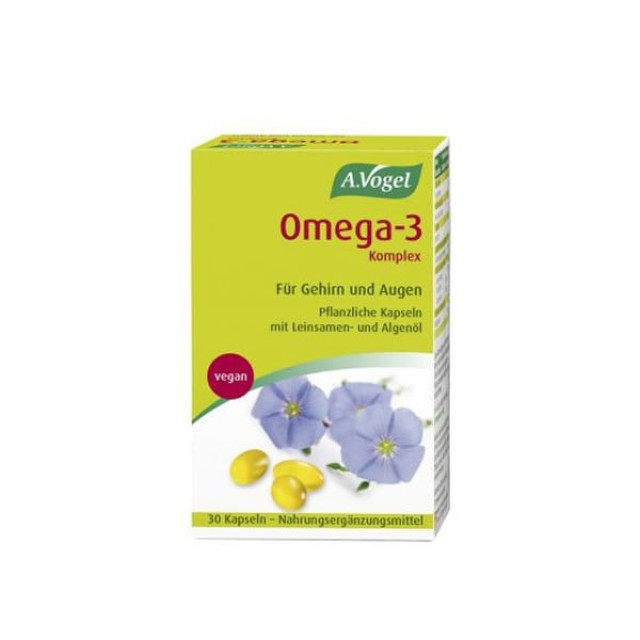 A. Vogel Omega-3 Complex Φυτική Πηγή Λιπαρών Οξέων Ω3 30caps