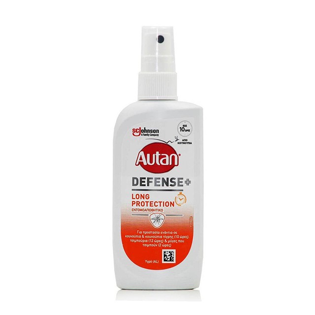Autan Defense Long Protection Εντομοαπωθητικό Σπρέι 100ml