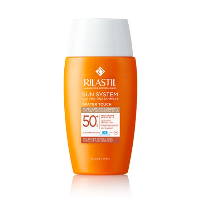 RILASTIL - Sun System Water Touch Colored  Fluide 50+ | 50ml