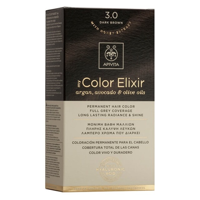 APIVITA - My Color Elixir 3.0 Καστανό Σκούρο