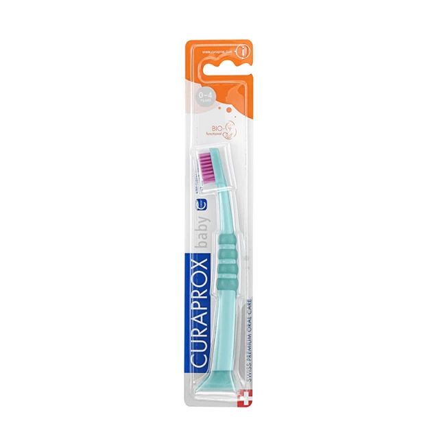 CURAPROX - Baby 4260 Tooothbrush Ultrasoft  0-4years Green-Pink | 1τμχ