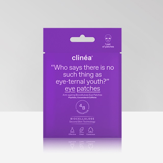 Clinea - Anti-Ageing Biocellulose Eye Patches 1pair