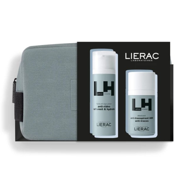 Lierac Promo Homme Global Anti-Age Fluid 50ml & Deodorant 50ml
