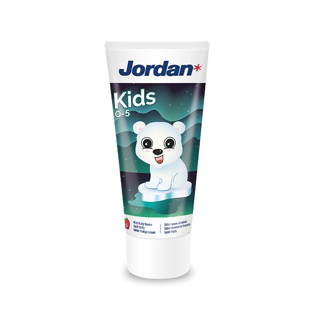 JORDAN - Kids Toothpaste 0-5years Polar Bear Παιδική Οδοντόκρεμα  | 50ml