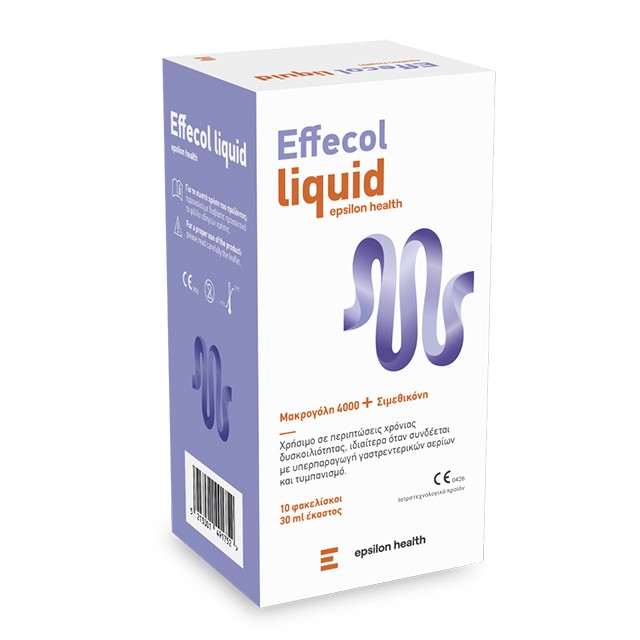 Epsilon Health - Effecol Liquid Ειδικό Συμπλήρωμα Διατροφής (Φακελίσκοι) 10x30ml
