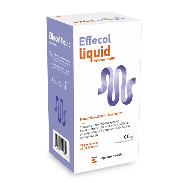 Epsilon Health - Effecol Liquid Ειδικό Συμπλήρωμα Διατροφής (Φακελίσκοι) 10x30ml