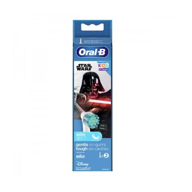 ORAL-B - Star Wars Kids 3+years Ανταλλακτικά Ηλεκτρικής Οδοντόβουρτσας | 2τμχ