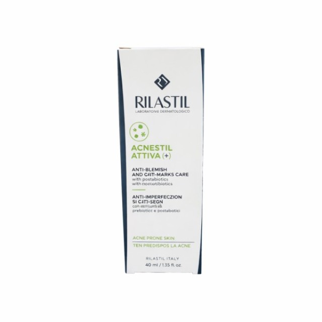 Rilastil Acnestil Attiva (+) Anti-Blemish & Anti-Marks Care Cream 40ml