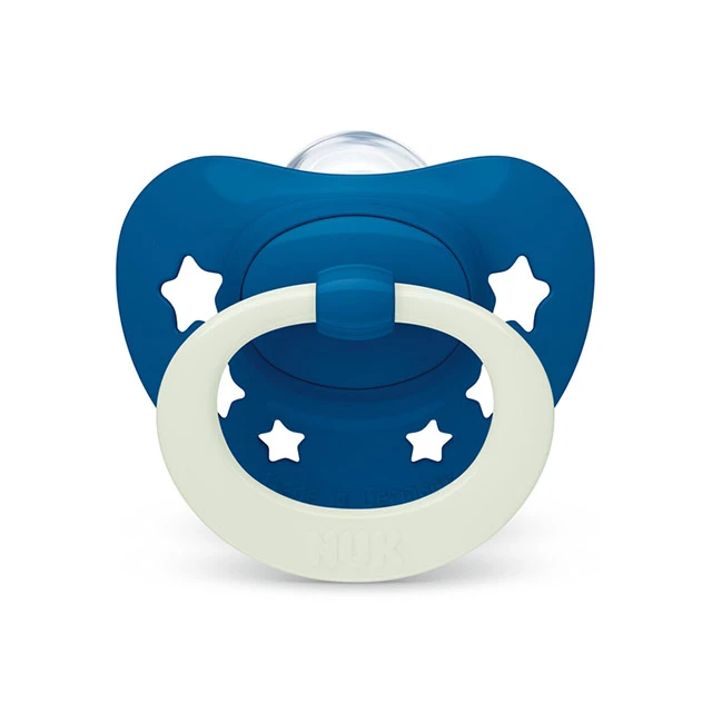NUK - Signature Night Πιπίλα Μπλε 6-18m (10.736.695) | 1τμχ