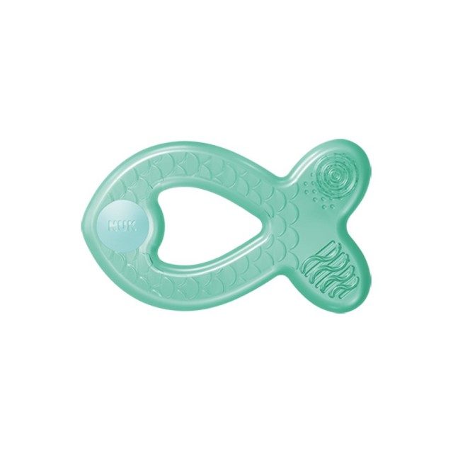 NUK - Extra Cool Teether Ψαράκι Πράσινο 3m+ (10.256.450) | 1τμχ