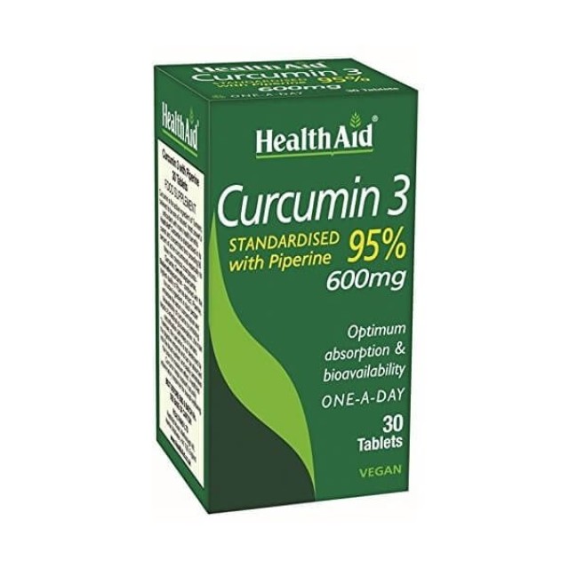 HEALTH AID - Curcumin 3 600mg  | 30tabs