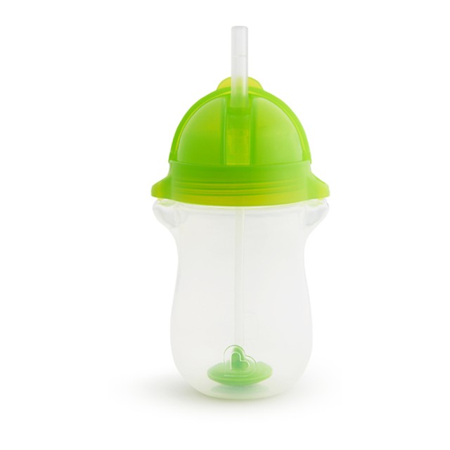 MUNCHKIN - Tip & Sip Straw Cup Green 12m+ | 296ml