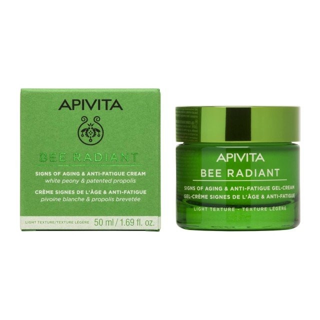 APIVITA - Bee Radiant Signs of Aging & Anti-Fatigue Gel-Cream Light Texture | 50ml