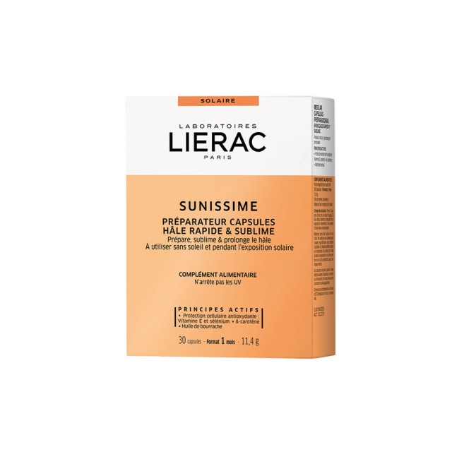 LIERAC - Sunissime Preparateur Capsules Hale Rapide & Sublime | 20caps
