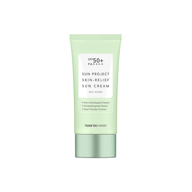 THANK YOU FARMER - Sun Project Skin Relief Sun Cream SPF50+ | 50ml