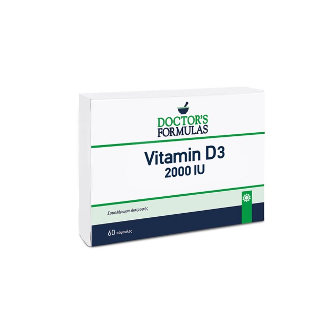 DOCTORS FORMULAS - D3 Formula 2000iu | 60 softgels