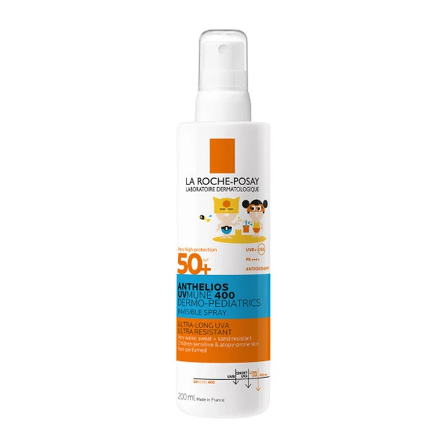 LA ROCHE POSAY - Anthelios UV Mune 400 Dermopediatrics Invisible Spray | 200ml