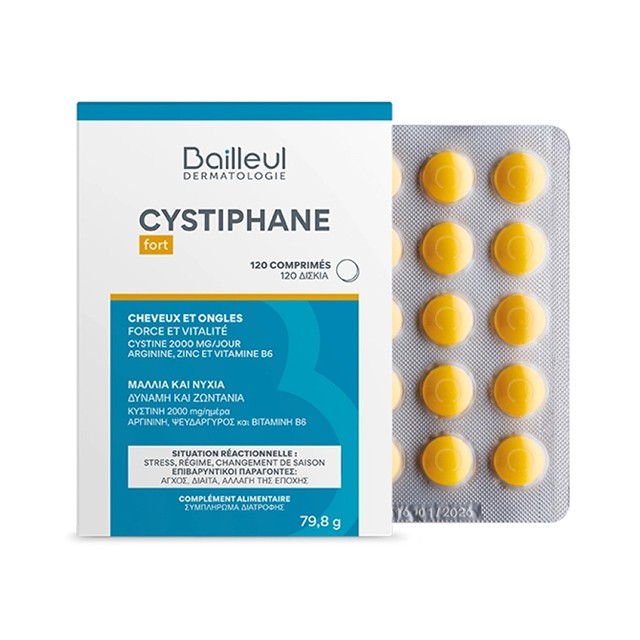 Bailleul Dermatologie Cystiphane Fort 120tabs