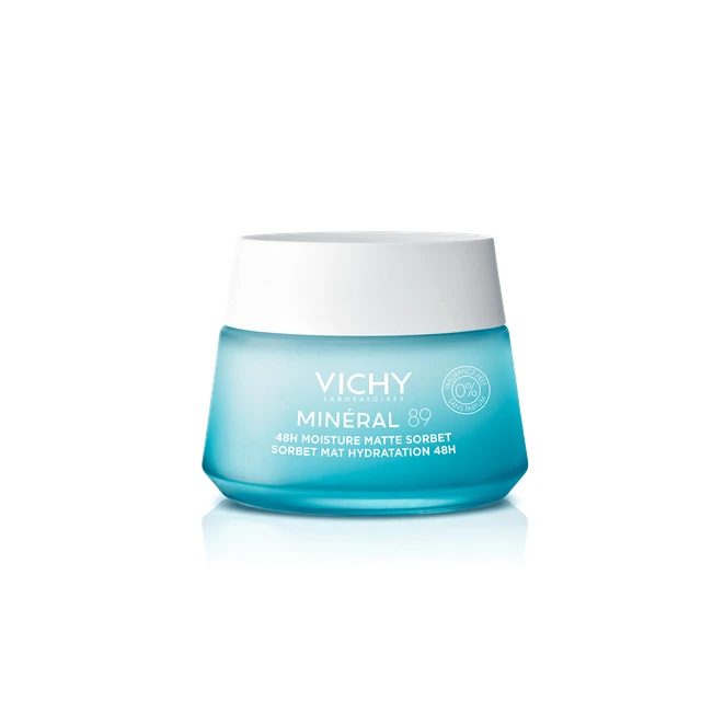 Vichy Mineral 89 48h Moisture Matte Sorbet Ενυδατική Κρέμα Προσώπου 50ml
