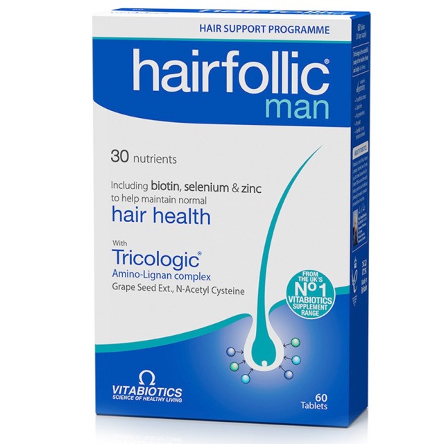 VITABIOTICS - Hairfollic Man | 60tabs