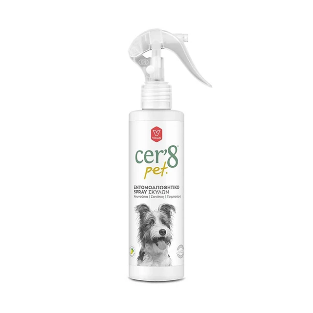 Cer’8 - Pet Εντομοαπωθητικό Spray Σκύλων 200ml