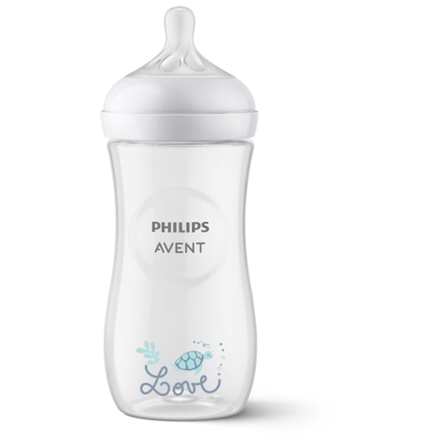 Avent Natural Response Μπιμπερό Πλαστικό Love SCY906/11 330ml