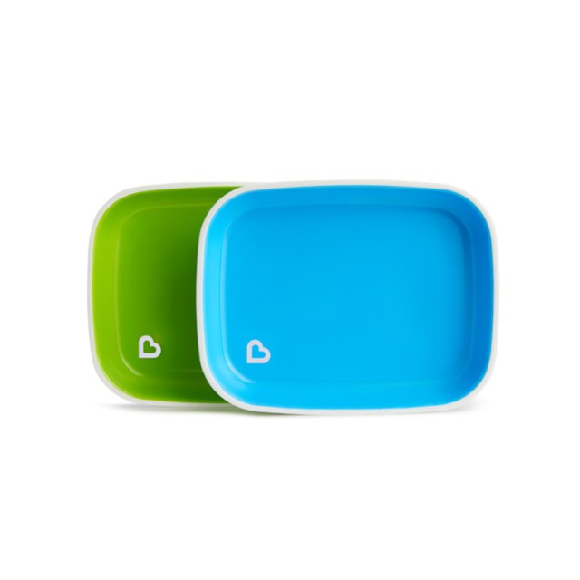 MUNCHKIN - Splash Plates 6m+ Blue-Green | 2τμχ