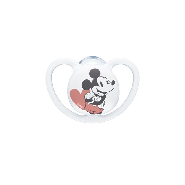 NUK - Disney Baby Space Mickey Λευκό 6-18m (10.736.750) | 1τμχ