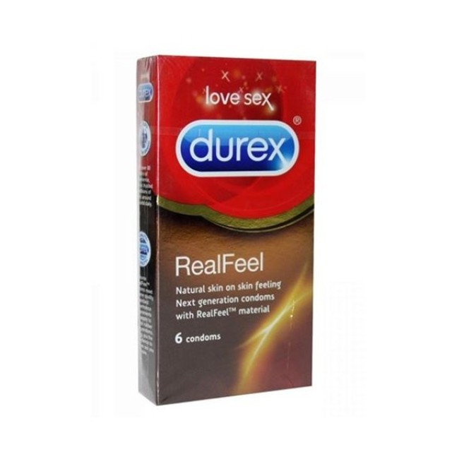 DUREX - Real Feel | 6 τμχ