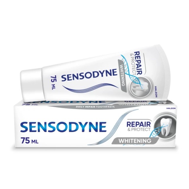 Sensodyne Repair & Protect Whitening, Οδοντόκρεμα Βαθιάς Αναδόμησης 75ml