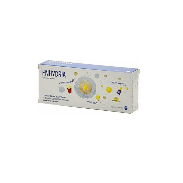 EPSILON HEALTH - Enhydria Λεμόνι-Cola | 6sach x 15ml