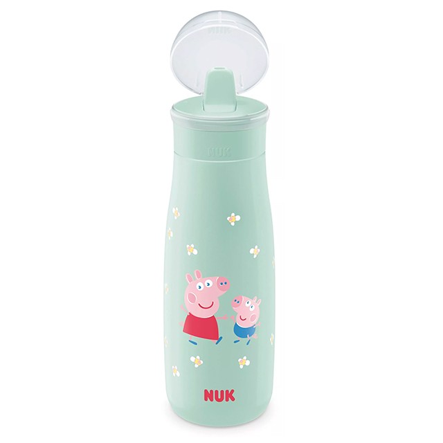 Nuk - Mini-Me Flip Peppa Pig Παγουράκι με Ρύγχος 2 σε 1 12m+ 450ml