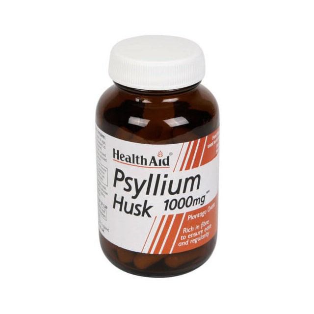 HEALTH AID - Psyllium Husk Powder Ψύλλιο 1000mg | 60caps